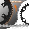 image:imageBUCKLOS 110 BCD Road Bike Chainring Double Round 4 Bolts 7075T651 Aluminum 34T36T39T50T52T53T Chainrings for R7000 R8000 R9100 R9200 4700 5800 680034T