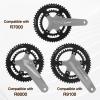 image:imageBUCKLOS 110 BCD Road Bike Chainring Double Round 4 Bolts 7075T651 Aluminum 34T36T39T50T52T53T Chainrings for R7000 R8000 R9100 R9200 4700 5800 680053T