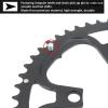 image:imageBUCKLOS 110BCD Bike Chainring Set with Pin Double Round 5 Bolts Aluminum Chainring 50T 34T 52T 36T 53T 39T for Road Bike Bicycle Fits 8 9 10 11 Speed Chains5339T
