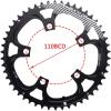 image:imageBUCKLOS 110BCD Bike Chainring Set with Pin Double Round 5 Bolts Aluminum Chainring 50T 34T 52T 36T 53T 39T for Road Bike Bicycle Fits 8 9 10 11 Speed Chains5034T