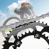 image:imageBUCKLOS 110BCD Bike Chainring Set with Pin Double Round 5 Bolts Aluminum Chainring 50T 34T 52T 36T 53T 39T for Road Bike Bicycle Fits 8 9 10 11 Speed Chains53T