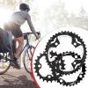 image:imageBUCKLOS 64104 BCD Bike Chainring Set with Pin Steel CNC Alloy DoubleTriple MTB Chainring 22T 24T 26T 32T 38T 42T 44T 4 Bolts Mountain Bicycle Chainrings 8 9 10 Speed CompatibleAL423224T3PCS