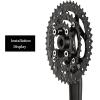 image:imageBUCKLOS 64104 BCD Bike Chainring Set with Pin Steel CNC Alloy DoubleTriple MTB Chainring 22T 24T 26T 32T 38T 42T 44T 4 Bolts Mountain Bicycle Chainrings 8 9 10 Speed Compatible443222T3PCS