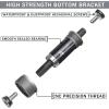 image:imageBUCKLOS Bike Square Taper Bottom Bracket  688090100110120x1105 113 116 118 1225 127 140 152 156 166 174mm Bicycle BSA Brackets for MountainMTBRoadFat BikeEbikeBB68Black