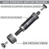 image:imageBUCKLOS Bike Square Taper Bottom Bracket  688090100110120x1105 113 116 118 1225 127 140 152 156 166 174mm Bicycle BSA Brackets for MountainMTBRoadFat BikeEbikeBB110Black