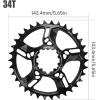 image:imageBUCKLOS Mountain Bike Chainring 32T 34T 36T 38T Single Speed 3Bolt 7075 CNC Aluminium MTB Narrow Wide Ultralight Chainring for SRAM GX NX SX X3 X4 X7 X01 XX134T