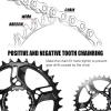 image:imageBUCKLOS Mountain Bike Chainring 32T 34T 36T 38T Single Speed 3Bolt 7075 CNC Aluminium MTB Narrow Wide Ultralight Chainring for SRAM GX NX SX X3 X4 X7 X01 XX134T