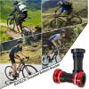 image:imageBUCKLOS ThreadedPressFitDub Bottom Bracket BSA 6873mm8692mm CeramicSteel BearingsBlackRedBBMH500Steel BearingRed