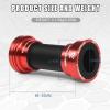 image:imageBUCKLOS ThreadedPressFitDub Bottom Bracket BSA 6873mm8692mm CeramicSteel BearingsBlackRedBBMH501PSteel BearingRed