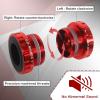 image:imageBUCKLOS ThreadedPressFitDub Bottom Bracket BSA 6873mm8692mm CeramicSteel BearingsBlackRedBBMH800Ceramic BearingRed