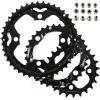 image:imageBUCKLOS 64104 BCD Bike Chainring Set with Pin Steel CNC Alloy DoubleTriple MTB Chainring 22T 24T 26T 32T 38T 42T 44T 4 Bolts Mountain Bicycle Chainrings 8 9 10 Speed Compatible423224T