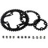 image:imageBUCKLOS 64104 BCD Bike Chainring Set with Pin Steel CNC Alloy DoubleTriple MTB Chainring 22T 24T 26T 32T 38T 42T 44T 4 Bolts Mountain Bicycle Chainrings 8 9 10 Speed Compatible443222T3PCS