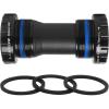 image:imageBUCKLOS ThreadedPressFitDub Bottom Bracket BSA 6873mm8692mm CeramicSteel BearingsBlackRedBBMH500Steel BearingBlack