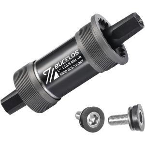 image:imageBUCKLOS Bike Square Taper Bottom Bracket  688090100110120x1105 113 116 118 1225 127 140 152 156 166 174mm Bicycle BSA Brackets for MountainMTBRoadFat BikeEbikeBB68Black
