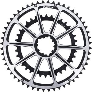 image:imageBUCKLOS Direct Mount Road Bike Chainring 5339T5236T5034T Bike Double Chainring CNC Integrated Molding GXP Chainring Suitable for 891011 Speed5236T