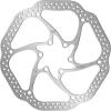 image:imageBUCKLOS 140mm 160mm 180mm 203mm MTB Disc Brake Rotor with 6 Bolts Bicycle Brakes Stainless Steel Rotors M5 Screws Opposite Hole Distance 44mm fit Mountain Road Bikes MTB BMXsliverA