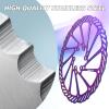image:imageBUCKLOS 140mm 160mm 180mm 203mm MTB Disc Brake Rotor with 6 Bolts Bicycle Brakes Stainless Steel Rotors M5 Screws Opposite Hole Distance 44mm fit Mountain Road Bikes MTB BMXmultiC