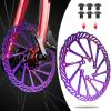 image:imageBUCKLOS 140mm 160mm 180mm 203mm MTB Disc Brake Rotor with 6 Bolts Bicycle Brakes Stainless Steel Rotors M5 Screws Opposite Hole Distance 44mm fit Mountain Road Bikes MTB BMXmultiC