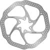 image:imageBUCKLOS 140mm 160mm 180mm 203mm MTB Disc Brake Rotor with 6 Bolts Bicycle Brakes Stainless Steel Rotors M5 Screws Opposite Hole Distance 44mm fit Mountain Road Bikes MTB BMXsliverB