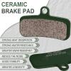 image:imageBUCKLOS Bike Disc Brake Pads  Bicycle Disk 4 Piston Pads for Shimano D02S D03S Saint Deore XT XTR SLX ZeeTektroTRP for Mountain BikeRoad BikeEbikeMTBCeramic4PC