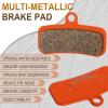 image:imageBUCKLOS Bike Disc Brake Pads  Bicycle Disk 4 Piston Pads for Shimano D02S D03S Saint Deore XT XTR SLX ZeeTektroTRP for Mountain BikeRoad BikeEbikeMTBMultiMetallic2PC