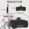 image:imageBUCKLOS Bike Disc Brake Pads  Bicycle Disk 4 Piston Pads for Shimano D02S D03S Saint Deore XT XTR SLX ZeeTektroTRP for Mountain BikeRoad BikeEbikeMTBResin2PC