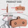 image:imageBUCKLOS Bike Disc Brake Pads  Bicycle Disk 4 Piston Pads for Shimano D02S D03S Saint Deore XT XTR SLX ZeeTektroTRP for Mountain BikeRoad BikeEbikeMTBSinteredMetal2PC