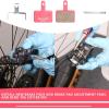 image:imageBUCKLOS Bike Disc Brake Pads for TRP Tektro Shimano MT200 Deore BrM575 M525 M515 T615 T675 M505 M495 M486 M485 Ridstar Q20Bicycle Disk Brakes Pads for Mountain BikeElectric BikeRoadScooterEbikeMultiMetallic2PC