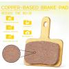 image:imageBUCKLOS Bike Disc Brake Pads for TRP Tektro Shimano MT200 Deore BrM575 M525 M515 T615 T675 M505 M495 M486 M485 Ridstar Q20Bicycle Disk Brakes Pads for Mountain BikeElectric BikeRoadScooterEbikeCopperBased2PC
