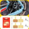 image:imageBUCKLOS Bike Disc Brake Pads for TRP Tektro Shimano MT200 Deore BrM575 M525 M515 T615 T675 M505 M495 M486 M485 Ridstar Q20Bicycle Disk Brakes Pads for Mountain BikeElectric BikeRoadScooterEbikeCopperBased2PC