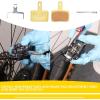 image:imageBUCKLOS Bike Disc Brake Pads for TRP Tektro Shimano MT200 Deore BrM575 M525 M515 T615 T675 M505 M495 M486 M485 Ridstar Q20Bicycle Disk Brakes Pads for Mountain BikeElectric BikeRoadScooterEbikeCopperBased2PC