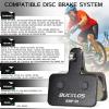 image:imageBUCKLOS Bike Disc Brake Pads for TRP Tektro Shimano MT200 Deore BrM575 M525 M515 T615 T675 M505 M495 M486 M485 Ridstar Q20Bicycle Disk Brakes Pads for Mountain BikeElectric BikeRoadScooterEbikeResin4PC