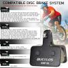 image:imageBUCKLOS Bike Disc Brake Pads for TRP Tektro Shimano MT200 Deore BrM575 M525 M515 T615 T675 M505 M495 M486 M485 Ridstar Q20Bicycle Disk Brakes Pads for Mountain BikeElectric BikeRoadScooterEbikeResin2PC