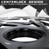 image:imageBUCKLOS Centerlock 140mm Bike Disc Brake Rotor  Mountain Bike Road Bike MTB Center Lock Stainless Steel Bicycle Disc Brakes Rotors for EbikeBMXBlack160mm