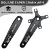 image:imageBUCKLOS DoubleTriple 64104 BCD Square Taper Bike Crankset  2x3x Mountian Bike MTB 170mm Bicycle Cranksets with 22242632384244T Chainring for 8910 SpeedCrankonly