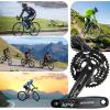 image:imageBUCKLOS DoubleTriple 64104 BCD Square Taper Bike Crankset  2x3x Mountian Bike MTB 170mm Bicycle Cranksets with 22242632384244T Chainring for 8910 SpeedCrank423224T