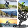 image:imageBUCKLOS DoubleTriple 64104 BCD Square Taper Bike Crankset  2x3x Mountian Bike MTB 170mm Bicycle Cranksets with 22242632384244T Chainring for 8910 SpeedCrankAL423224T
