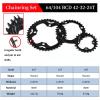 image:imageBUCKLOS DoubleTriple 64104 BCD Square Taper Bike Crankset  2x3x Mountian Bike MTB 170mm Bicycle Cranksets with 22242632384244T Chainring for 8910 SpeedCrank423224T