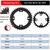 image:imageBUCKLOS DoubleTriple 64104 BCD Square Taper Bike Crankset  2x3x Mountian Bike MTB 170mm Bicycle Cranksets with 22242632384244T Chainring for 8910 SpeedCrank3826T
