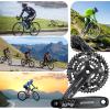 image:imageBUCKLOS DoubleTriple 64104 BCD Square Taper Bike Crankset  2x3x Mountian Bike MTB 170mm Bicycle Cranksets with 22242632384244T Chainring for 8910 SpeedCrank443222T