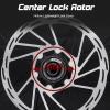 image:imageBUCKLOS IIIPRO Bike Centerlock Disc Brake Rotor 140mm 160mm 180mm 203mm Mountain Bike Road Bike MTB Stainless Steel Center Lock Bicycle Brakes Rotors for EbikeBMXBlack203mm