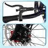 image:imageBUCKLOS MTB Hydraulic Disc Brakes for Mountain Bike Left Front 800 mm Right Rear 1500mm Bike Hydraulic Brake Set Aluminum Alloy Levers with CalipersPMis Adapter fit eBikeFat BikesBlacka pair