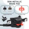 image:imageBUCKLOS Mountain Bike Disc Brake kit MTB Mechanical Line Pulling Disc Brakes Caliper with Aluminum Alloy Levers 160mm RotorisPM Universal Adapter for EbikeFolding BikeScooterFat BikeFrontRear Hydraulic Brake