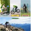 image:imageBUCKLOS Mountain Bike Mechanical Disc Brake Caliper with Adapter MTB Dual Piston Line Pulling Brakes Aluminum Alloy Calipers Front Rear with Brake Pads for Road Bike Mountain BikeFront 160mm