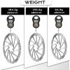 image:imageBUCKLOS RT58 2PC Bike Disc Brake Rotors with 12 Bolts140mm 160mm 180mm 203mm MTB Stainless Steel Bicycle Brake Rotor Fit for Mountain Bikes Road Bikes BMX M5 ScrewsSliver