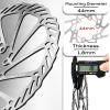image:imageBUCKLOS RT58 2PC Bike Disc Brake Rotors with 12 Bolts140mm 160mm 180mm 203mm MTB Stainless Steel Bicycle Brake Rotor Fit for Mountain Bikes Road Bikes BMX M5 ScrewsSliver