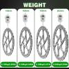 image:imageBUCKLOS RT58 2PC Bike Disc Brake Rotors with 12 Bolts140mm 160mm 180mm 203mm MTB Stainless Steel Bicycle Brake Rotor Fit for Mountain Bikes Road Bikes BMX M5 ScrewsRT58