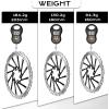 image:imageBUCKLOS RT58 2PC Bike Disc Brake Rotors with 12 Bolts140mm 160mm 180mm 203mm MTB Stainless Steel Bicycle Brake Rotor Fit for Mountain Bikes Road Bikes BMX M5 ScrewsBlack