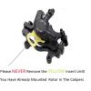 image:imageBUCKLOS Zoom HB100 MTB Line Pulling Hydraulic Disc Brake Calipers Front  Rear Aluminum Alloy Mountain Bike Hydraulic Disc Brakes with isPM Universal Caliper Adapter for XC Trail Fat BikeFRONTRed