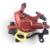 image:imageBUCKLOS Zoom HB100 MTB Line Pulling Hydraulic Disc Brake Calipers Front  Rear Aluminum Alloy Mountain Bike Hydraulic Disc Brakes with isPM Universal Caliper Adapter for XC Trail Fat BikeREARRed